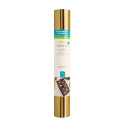 Lot de 6 vinyles amovibles Cricut - Premium Vinyl™ Essentiels - Or - 30,5 x 30,5 cm