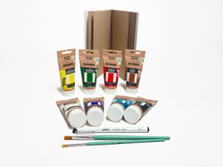 Kit collection carnet d'art Pébéo - Origin Acrylics