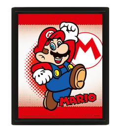 Cadre lenticulaire 3D Pyramid - Super Mario