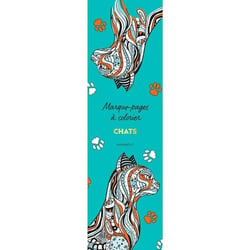Marque-pages à colorier - Chats