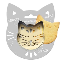 Découpoir + embosseur ScrapCooking® - Chat