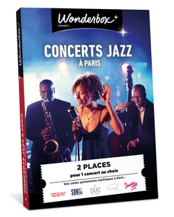 Coffret cadeau Tick'nBox - Jazz à Paris - 2 personnes