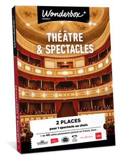 Coffret cadeau Tick'nBox - Théâtre & Spectacles - 2 personnes