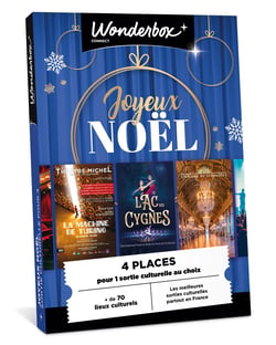 Coffret cadeau Tick'nBox - Joyeux Noël culturel - 4 personnes