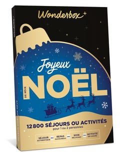 Coffret cadeau Wonderbox - Joyeux Noël de rêve
