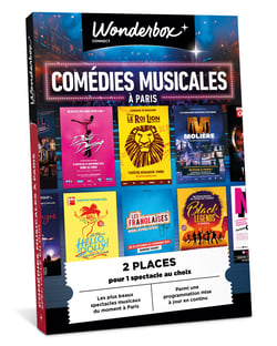 Coffret cadeau Tick'nBox - Comédies Musicales à Paris - 2 personnes