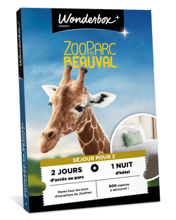 Coffret cadeau Wonderbox Connect - ZooParc de Beauval - Séjour