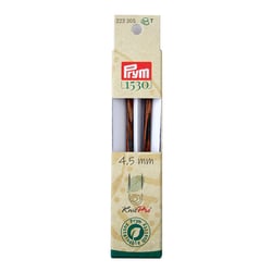 Lot de 2 pointes d'aiguille à tricoter KnitPro Prym - Natural - 4,5 mm