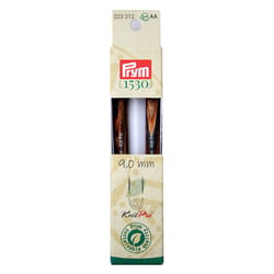 Lot de 2 pointes d'aiguille à tricoter KnitPro Prym - Natural - 9 mm