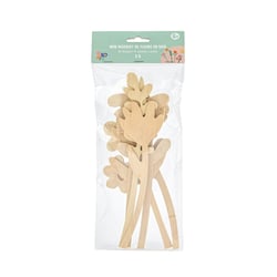 Bouquet de fleurs en bois x6 - Créalia enfants