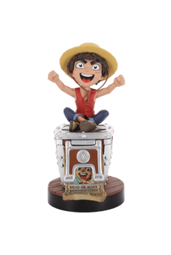 Figurine et station de charge - One Piece : Luffy - Cable Guys