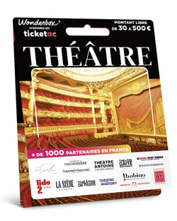 Carte cadeau Wonderbox - Théâtre