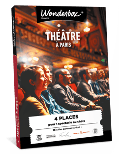 Coffret cadeau Wonderbox - Théâtre à Paris pour 4