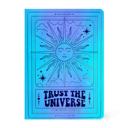 Cahier Legami - bleu - A6 9 x 13,5 cm - Tarot - 80 pages lignées