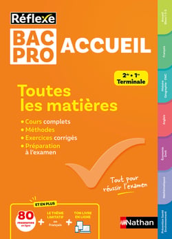 Réflexe Bac pro : Accueil - Toutes les matières - 2de, 1re, Terminale (édition 2025)