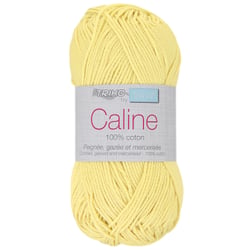 Pelote de fil à tricoter Trimits - Caline - Jaune clair 100