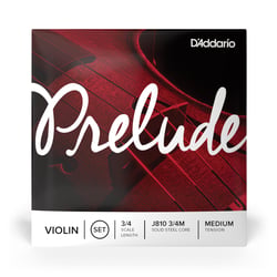 D'Addario Prélude - Jeu de cordes pour violon 3/4 - Medium
