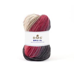 Pelote de fil à tricoter - DMC - Brio XL - Rouge 423