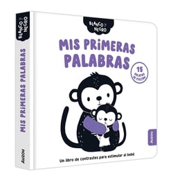 Mes premiers flaps : Mes premiers mots : un livre à contrastes pour éveiller bébé