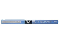 Stylo roller Pilot - Hi-Tecpoint V5 - Bleu - Pointe fine