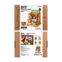 Maquette DIY Book Nook 68 pièces - The Muse Bookshop - Rolife