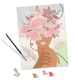 Peinture au numéro Ravensburger - CreArt - Flowers on my mind - 30 x 40 cm