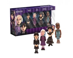 PACK DE 4 FIGURINES WEDNESDAY MINIX 12 cm