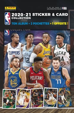 Nba 2020-21 Album + 3 Poch + Rc
