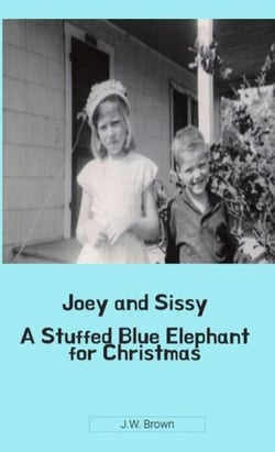 Joey and Sissy A Stuffed Blue Elephant for Christmas - Joey and Sissy, #1