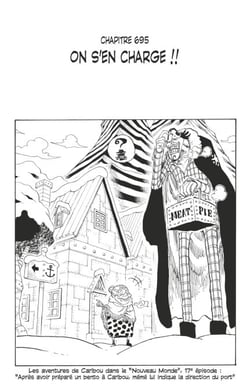 One Piece édition originale - Chapitre 695 - On s'en charge !!