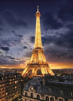 Puzzle 1000 pièces - High Quality Collection - Tour Eiffel