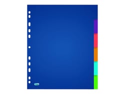 Lot de 6 intercalaires A4 - Color Life - Polypro - Elba