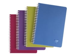 Cahier Clairefontaine - Modèle assorti - A5 14,8 x 21 cm - Linicolor Intensive - 180 pages petits carreaux - Vendu à l'unité