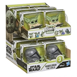 ASSORTIMENT 12 FIGURINES THE CHILD MANDALORIAN STAR WARS HASBRO 5,5 CM