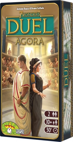 7 wonders duel extension agora repos - Jeu de société à deux -  Jeu de stratégie - Repos Production