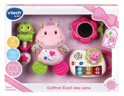 COFFRET NAISSANCE EVEIL ROSE