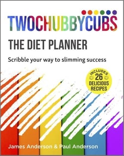 Twochubbycubs The Diet Planner - Scribble your way to Slimming Success