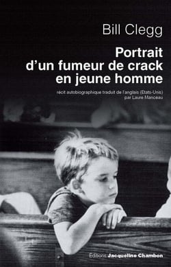 Portrait d'un fumeur de crack en jeune homme