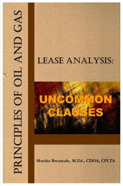 Principles of Oil and Gas Lease Analysis: Uncommon Clauses - Principles of Oil and Gas Lease Analysis, #2