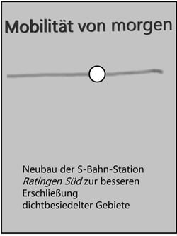 Bahnstationen in NRW morgen - Haltepunkt Ratingen Süd