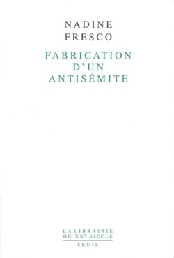 Fabrication d'un antisémite