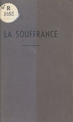 La souffrance - Messages extraits des Lettres de Pierre
