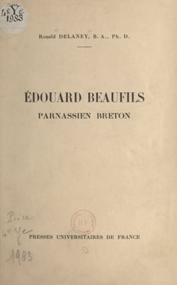 Édouard Beaufils - Parnassien breton
