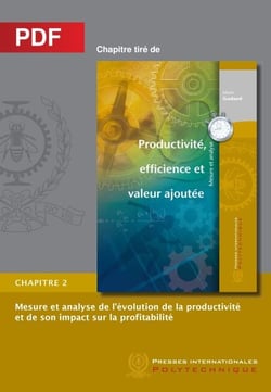 Mesure et analyse de l'évolution de la productivité et de son impact sur la profitabilité (Chapitre PDF) - Chapitre 2 Productivité, efficience et valeur ajoutée