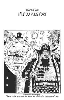 One Piece édition originale - Chapitre 996 - L'île du plus fort