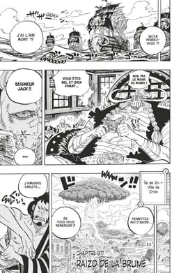 One Piece édition originale - Chapitre 817 - Raizo de la brume
