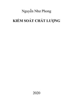 Kiểm Soát Chất Lượng