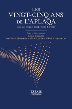 Les vingt-cinq ans de l'APLAQA - état des lieux et perspectives d'avenir
