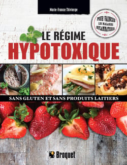 Le régime hypotoxique, sans gluten et sans produits laitiers
