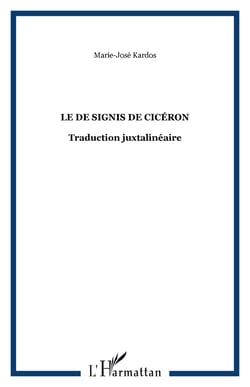 Le De signis de Cicéron - Traduction juxtalinéaire